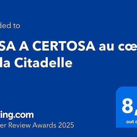 Casa A Certosa Au Coeur De La Citadelle Apartment บาสเตีย ภายนอก รูปภาพ